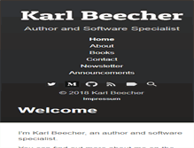 Tablet Screenshot of karlbeecher.com